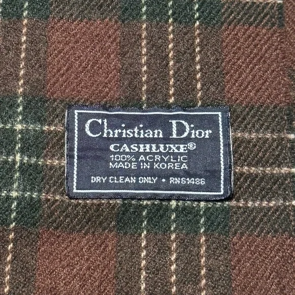 CHRISTIAN DIOR Cashluxe Scarf - Picture 2 of 4